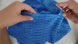 Соединяем нити при вязании крючком без узлов.