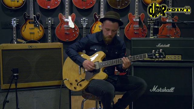 1984 Gibson ES 335 Dot Reissue - Natural / GuitarPoint Maintal / Vintage Guitars смотреть онлайн