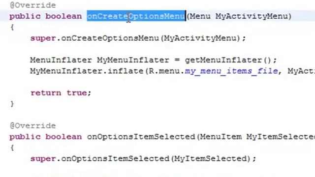 Android SDK Tutorial --- The Activity Menu --- Phone Menu Button смотреть онлайн