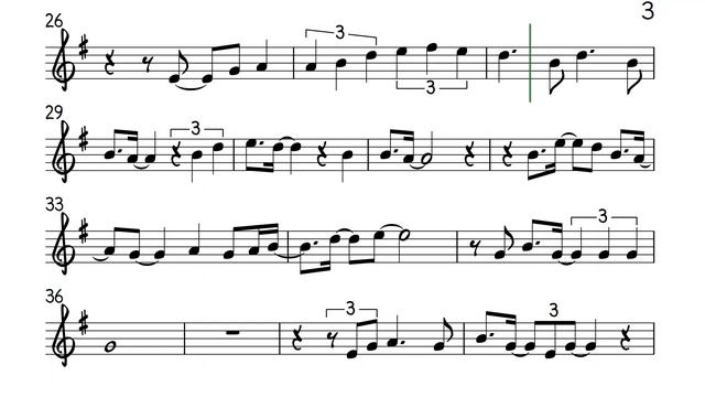 Georgia On My Mind Flute Violin Sheet Music Backing Track Play Along Partitura смотреть онлайн