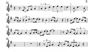 Georgia On My Mind Flute Violin Sheet Music Backing Track Play Along Partitura