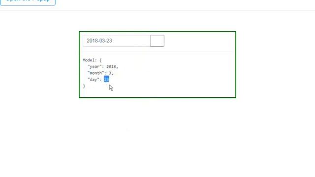 ANGULAR Datepicker using Bootstrap смотреть онлайн