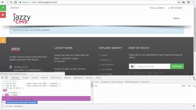 Jazzy CMS - Desgin Driven Content Management System w/Bootstrap & Rails смотреть онлайн