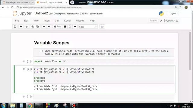 Tensorflow: Variable Scopes смотреть онлайн
