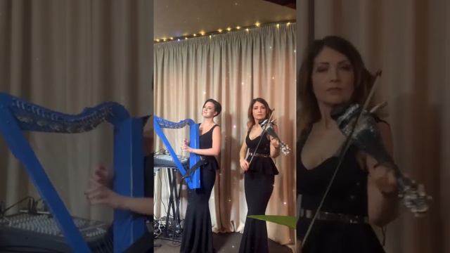 Скрипка и арфа💙 музыканты Москва