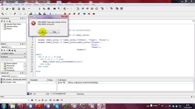 PL - SQL - 34 - COLLECTIONS - Multi-Dimensional Varrays смотреть онлайн