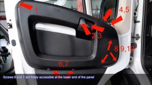 Fiat Ducato 3/ Peugeot Boxer 2/ Citroen Jumper 2 door panel removal - Tutorial