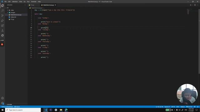 Match and Case statements in Python 3.10.0! смотреть онлайн