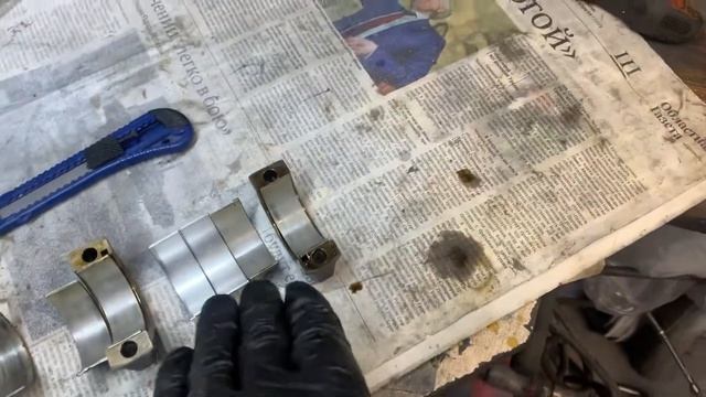 G4ED Первая замена вкладышей на пробеге 185к масло Shell Helix Ultra 0W40 смотреть онлайн