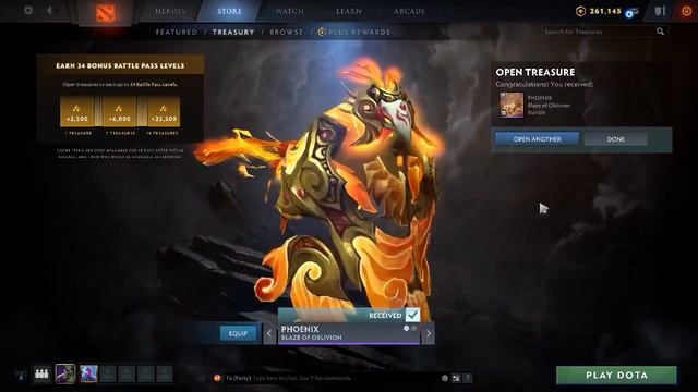 500 X TI10 Collectors Cache II Opening смотреть онлайн
