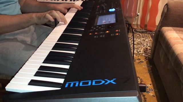 Yamaha MODX 7 - CFX Concert Piano DEMO - HD audio quality. смотреть онлайн