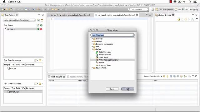Tutorial: Squish Code Completion & Shared Script tips with Python смотреть онлайн
