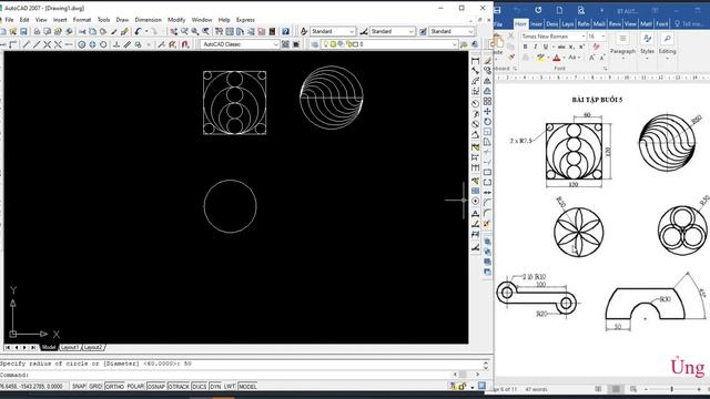 AUTOCAD CƠ BẢN (BUỔI 5) смотреть онлайн