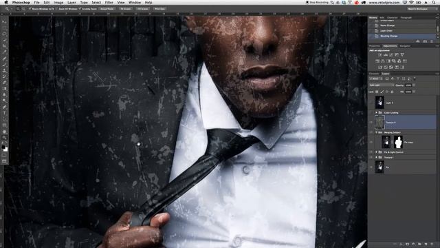Working With Textures - Photoshop Tutorial смотреть онлайн