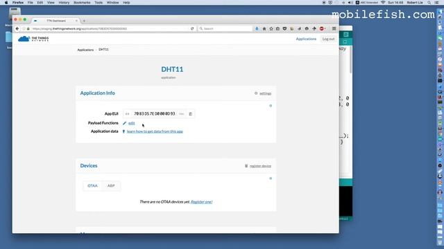 Send humidity and temperature data from DHT11 sensor to The Things Network, part 7 смотреть онлайн