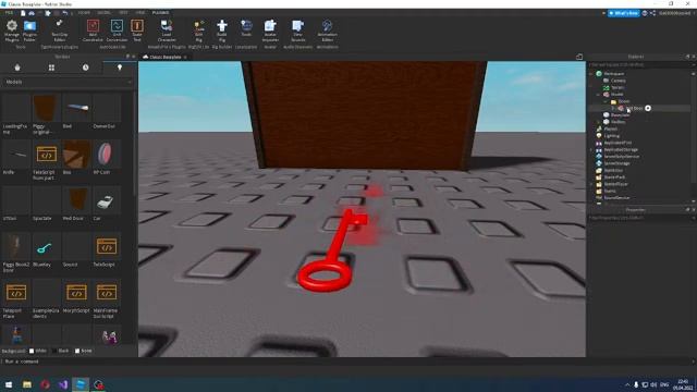 как сделать дверь с ключом Roblox | Studio смотреть онлайн