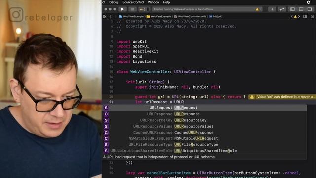 WKWebView - iOS WebView Tutorial [MUST KNOW] смотреть онлайн