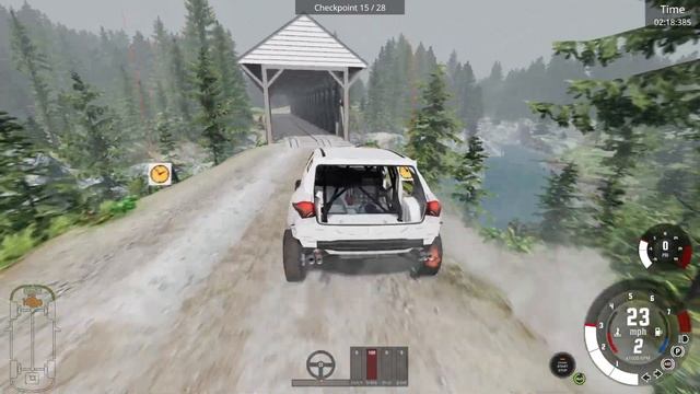 BeamNG | Rally Forest Race - 4:30.910 смотреть онлайн