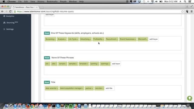 TalentSonar - Auto Generate Boolean Strings From A Resume смотреть онлайн