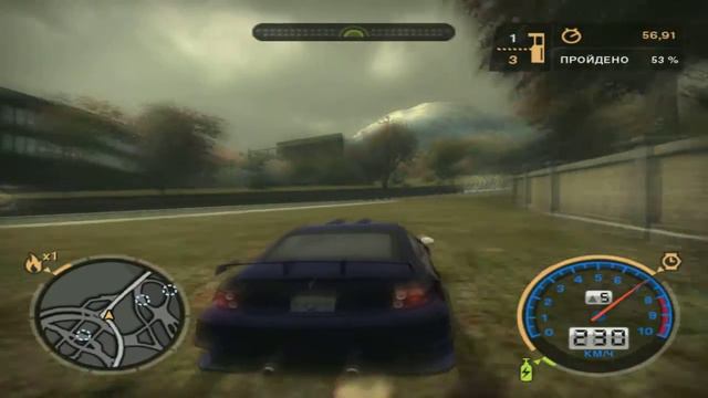 NFS Most Wanted 2005 Погоня 3 №5/6 смотреть онлайн