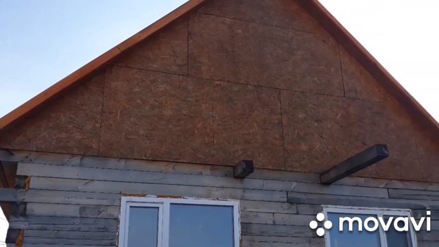 Покраска фронтона,установка лобовых досок. смотреть онлайн