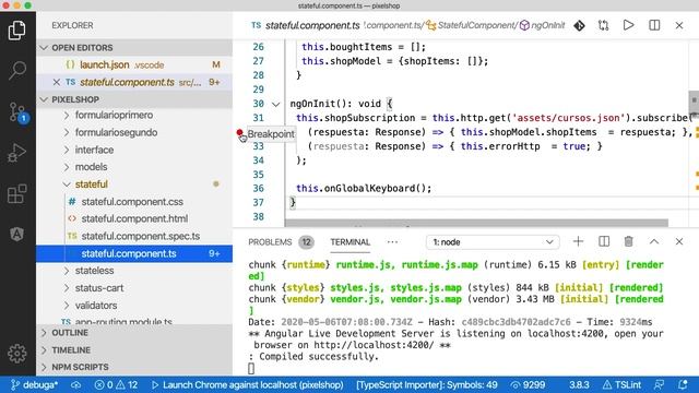 Visual Studio Code y Angular 9: DEBUG o DEPURACIÓN | Tutorial en español смотреть онлайн