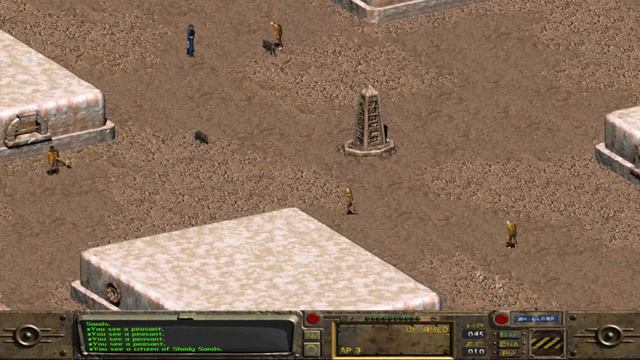 Shady Sands! Fallout 1 Brute Challenge Ep2 смотреть онлайн