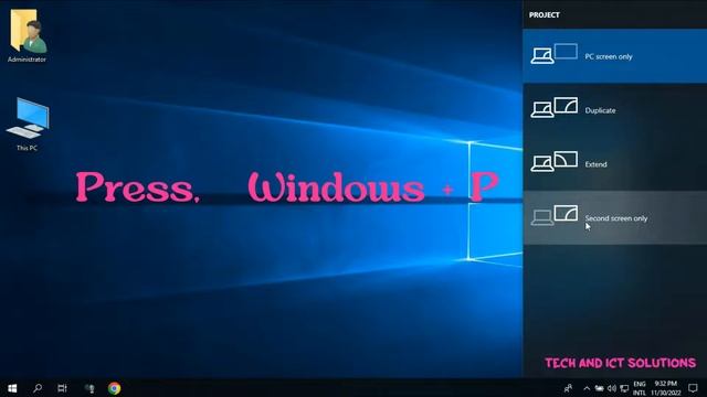 How To Connect Windows 10 to Projector || How to connect projector to Laptop || смотреть онлайн