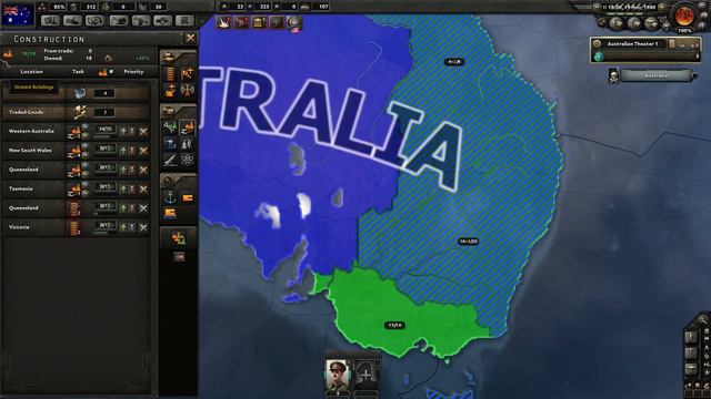 Hearts of Iron IV: TOGETHER FOR VICTORY - Australia! - 8 смотреть онлайн