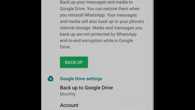 How to Back Up WhatsApp Messages to Google Drive on Android смотреть онлайн