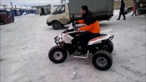 Adly 500 s Ураган из Миасса в Зеленоград!