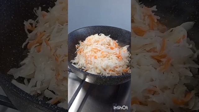 Жареная картошка с квашеной капустой и грибами смотреть онлайн