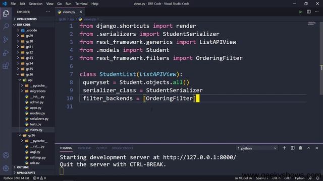 Ordering Filter in Django REST Framework (Hindi) смотреть онлайн