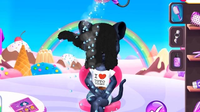 NEW ? UNICORN Style Challenges in My Animal Hair Salon | TutoTOONS смотреть онлайн