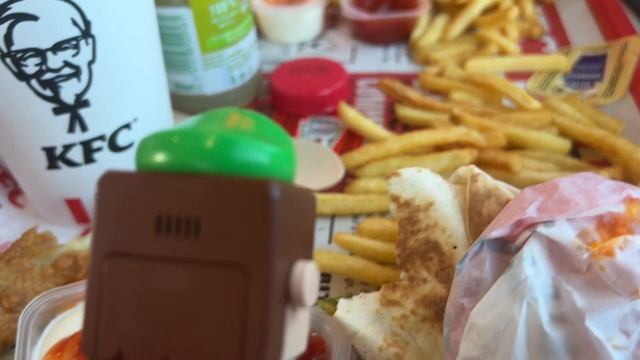 Wario climbs out of his Golden Toilet to send Lego Mario and Luigi to the KFC in REAL LIFE! смотреть онлайн
