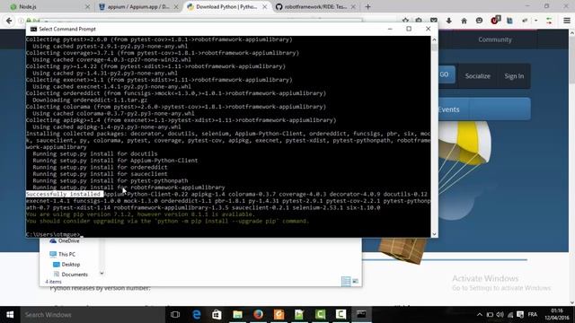 RobotFramework & Appium Library смотреть онлайн