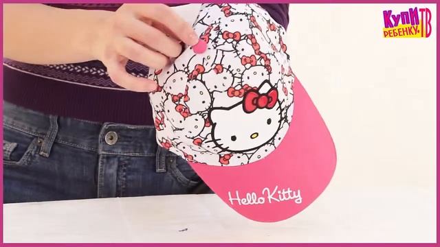 Hello Kitty. Бейсболка с розовым козырьком (UGR-250) смотреть онлайн