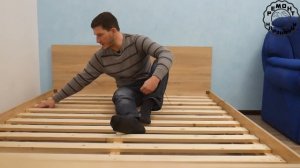 Двуспальная кровать своими руками за 70$ DIY