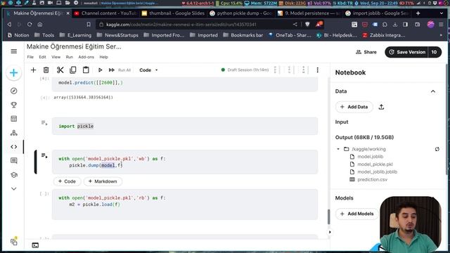 Python ile Makine Öğrenmesi | 04 Joblib ve Pickle смотреть онлайн