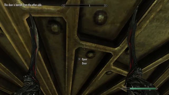 How to get through barred dwarven doors on skyrim. смотреть онлайн