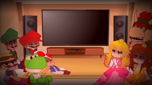 Personagens do Super Mario reagindo Power down e Burned hatred (???? feito pelo Gacha Bros) смотреть онлайн