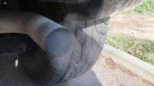 Антифриз в камере сгорания, белый дым.