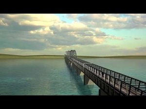 Почему мост через Лену нужен совмещенный.