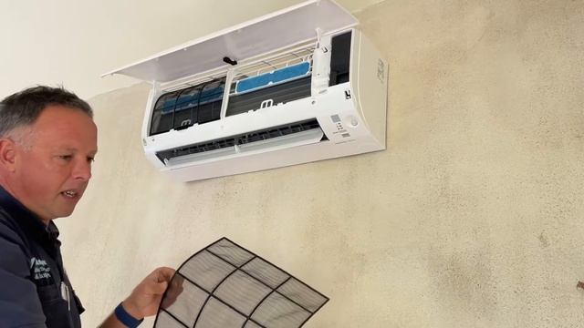 How to Clean the filters on Daikin split system air conditioner смотреть онлайн