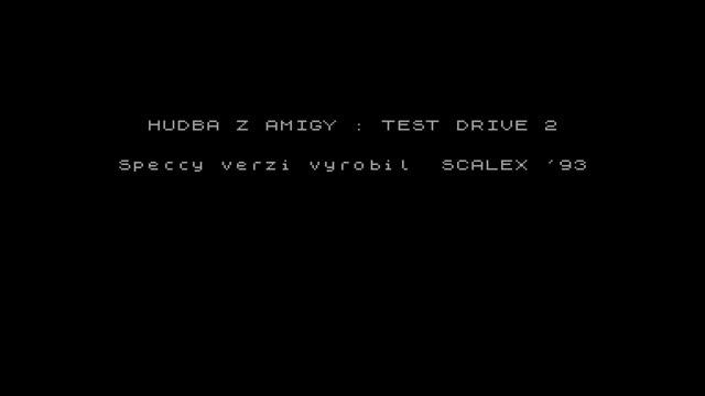 Test Drive 2 Music - Scalex (Czech Republic) 1993 [#zx spectrum AY Music Demo] смотреть онлайн