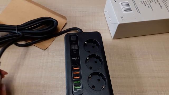 Сетевой фильтр с USB-портами и таймером выключения. смотреть онлайн
