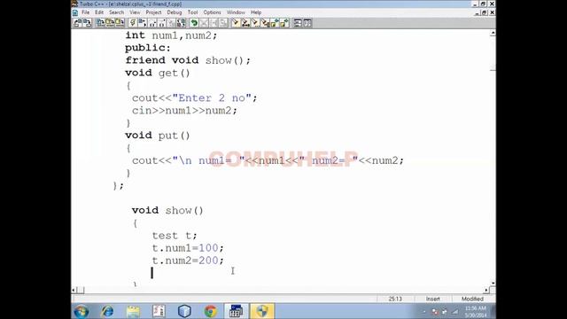 C++ Tutorials-Friend Function(In Hindi) смотреть онлайн