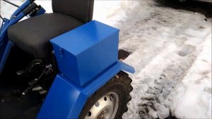 Мототрактора  с плавающей КПП. из мотоблоков своими руками. Мои роботы .