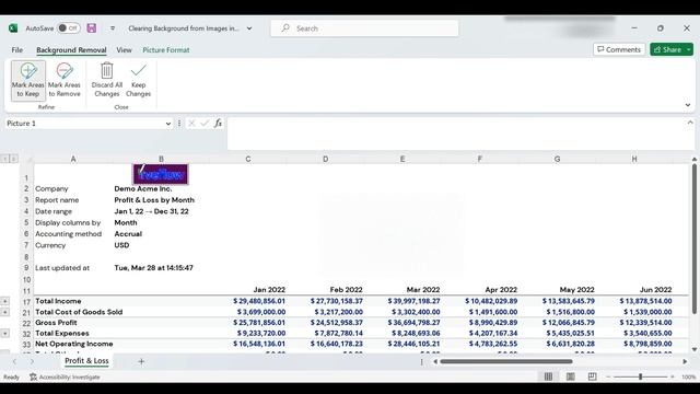 Clearing Background from Images in Excel - Video 1 смотреть онлайн
