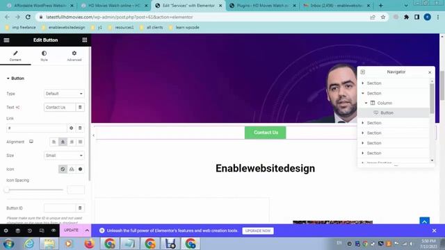 How to add call to action button in elementor wordpress website? смотреть онлайн